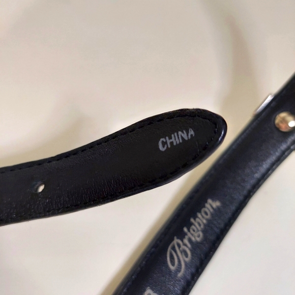 Brighton Black Leather W/ Various Animal Patterned Metal Embellished Belt - Picture 8 of 16